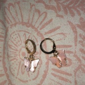 butterfly earrings